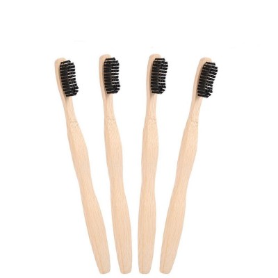 FDA Approved 100% Biodegradable Environmental Charcoal Bamboo Toothbrush